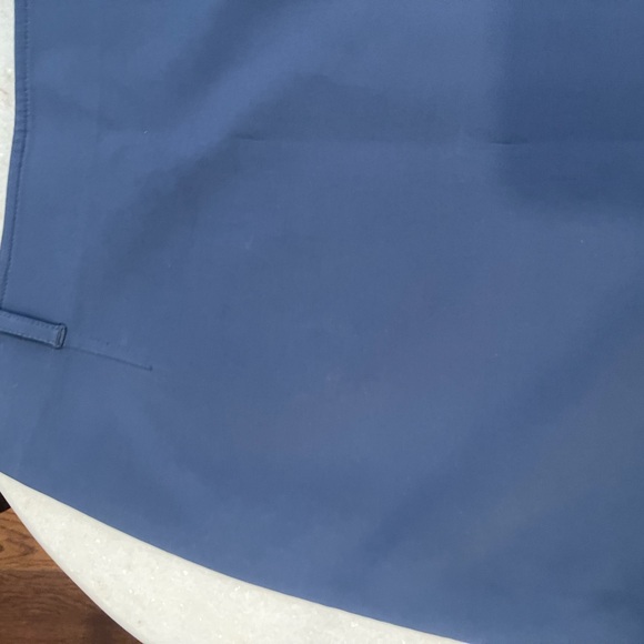 Prada Italy Dark Navy  Classic Pensil Midi Skirt Size EU 38, US 6 - Picture 3 of 15